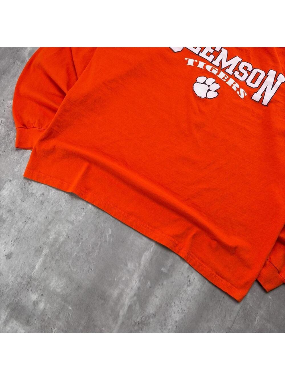 Vintage Ovb Clemston Tigers College Long Sleeve Shirt - Picture 7 of 8